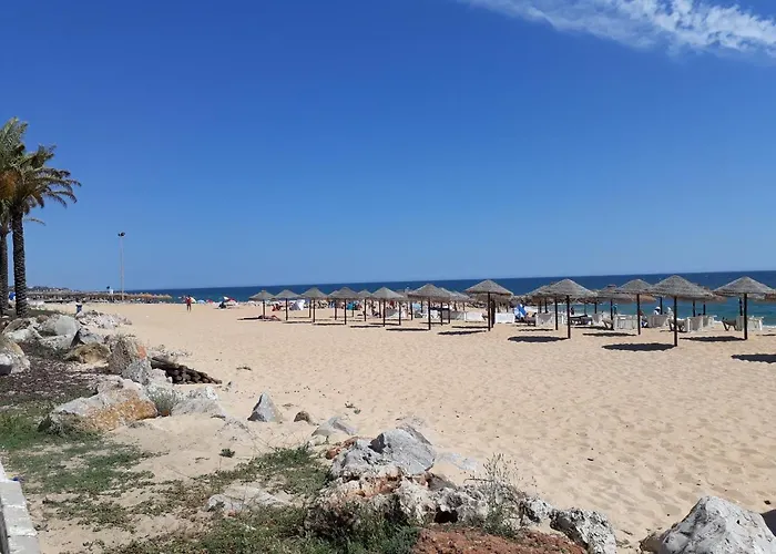 Lejlighed Torre 6- Vista Cidade, Aconchegante, 80mt Praia, Wifi Quarteira